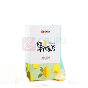 艺福堂 EFUTON 甜核冻干蜂蜜柠檬片 100g/盒