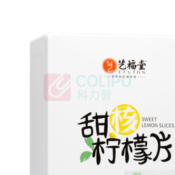 艺福堂 EFUTON 甜核冻干蜂蜜柠檬片 100g/盒