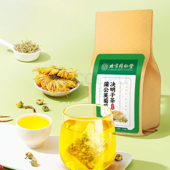 北京同仁堂 花草茶 蒲公英菊花决明子茶 120g