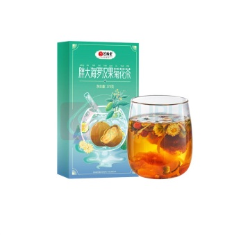 艺福堂 EFUTON 胖大海罗汉果菊花茶 170g 约16小包/盒 (新老包装交替)