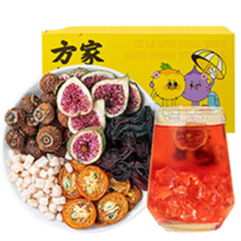 方家铺子 冰糖刺梨无花果洛神花茶 120g