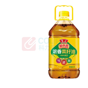 鲁花 浓香菜籽油 厨中香 5L 
