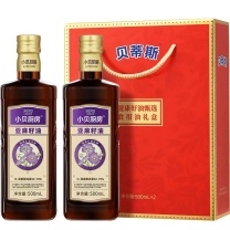 贝蒂斯 BETIS 小贝厨房亚麻籽油 500ml*2瓶