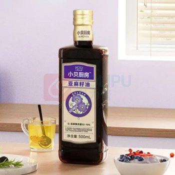 贝蒂斯 BETIS 小贝厨房亚麻籽油 500ml*2瓶