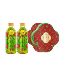 金龙鱼 金山茶活色生香山茶油铁罐礼盒 750ml*2