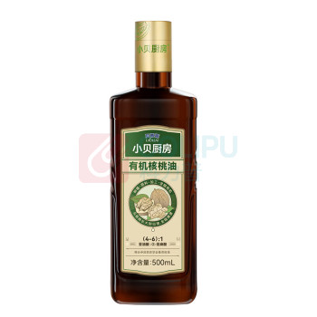 贝蒂斯 BETIS 小贝厨房 有机核桃油 500ml