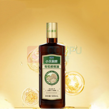 贝蒂斯 BETIS 小贝厨房 有机核桃油 500ml *2瓶
