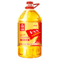 金龙鱼 至臻礼遇黄金比例食用植物调和油(非转基因) 5L