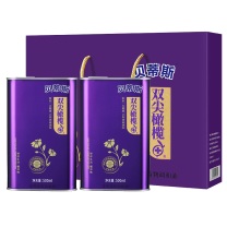 贝蒂斯 BETIS 食用植物调和油(亚麻籽橄榄) 500ML*2礼盒装
