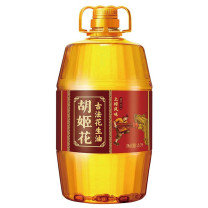 胡姬花 古法土榨风味花生油 4L/桶 4桶/箱