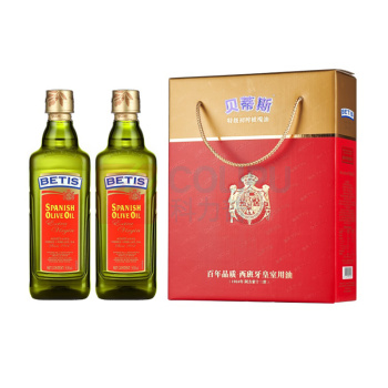 贝蒂斯 BETIS 橄榄油瓶装 特级初榨 750ml*2