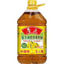 鲁花 低芥酸特香菜籽油 4L/桶 4桶/箱 (非转基因)(偏远地区运费另算)