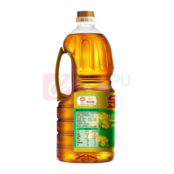 金龙鱼 纯香低芥酸菜籽油 1.8L/桶 6桶/箱 (非转基因)
