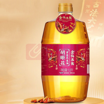 胡姬花 古法花生油 金衣玉食 1.8L