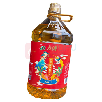 力源 小榨储香 花生油 5L