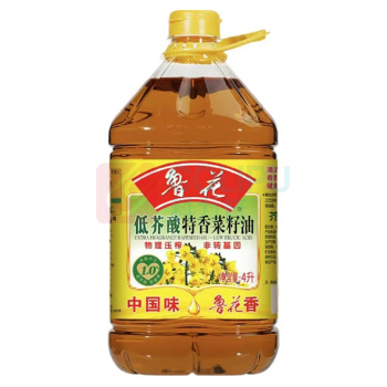 鲁花 特香菜籽油 4L