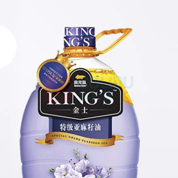 金龙鱼 KING'S进口特级亚麻籽油 4L