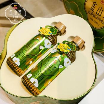 金龙鱼 特级纯正金山茶礼盒装 山茶油 750ml*2