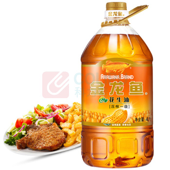 金龙鱼 特香油酸多花生油 4L/桶 4桶/箱