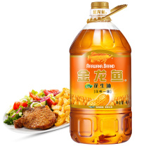 金龙鱼 特香油酸多花生油 4L/桶 4桶/箱