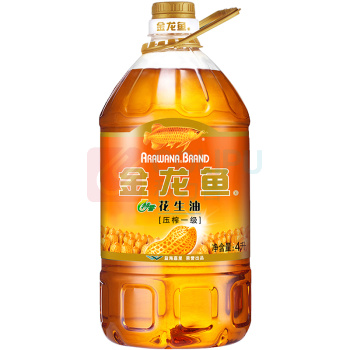 金龙鱼 特香油酸多花生油 4L/桶 4桶/箱