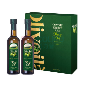 欧丽薇兰 橄榄油礼盒特级初榨 500ML*2