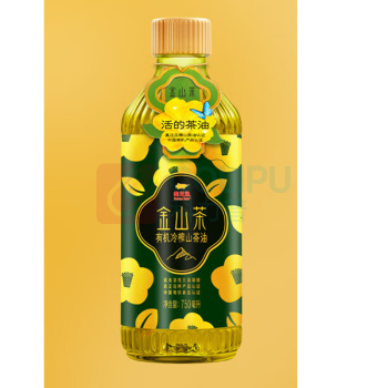 金龙鱼 山茶油 750ML 金山茶有机冷榨