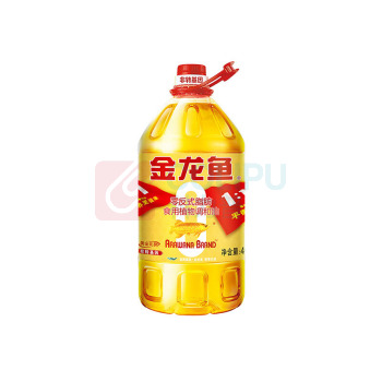 金龙鱼 黄金比例零反式脂肪食用植物调和油 4L/桶 4桶/箱 (非转基因)(偏远地区运费另算)