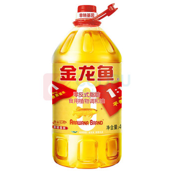 金龙鱼 食用油 非转基因 金装 黄金比例零反式脂肪食用植物调和油 4L
