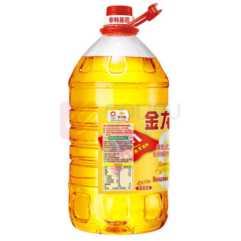 金龙鱼 食用油 非转基因 金装 黄金比例零反式脂肪食用植物调和油 4L