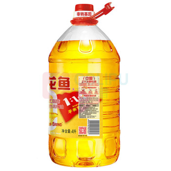 金龙鱼 食用油 非转基因 金装 黄金比例零反式脂肪食用植物调和油 4L