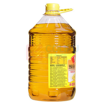 鲁花 5S压榨一级花生油 5.43L/桶