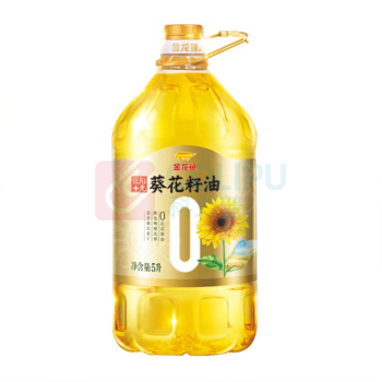 金龙鱼 阳光优+零反葵花籽油 5L