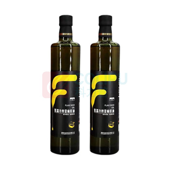 資水之陽 低温冷榨亚麻籽油 750ml*2 
