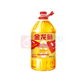 金龙鱼 食用油 非转基因 金标 黄金比例零反式脂肪食用植物调和油 5L
