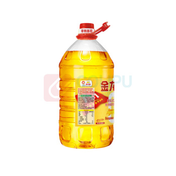 金龙鱼 食用油 非转基因 金标 黄金比例零反式脂肪食用植物调和油 5L