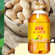 金龙鱼 纯香花生油 纯物理压榨 4L