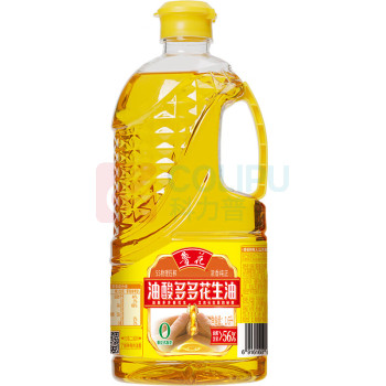 鲁花 油酸多多花生油 1.6L/桶 6桶/箱