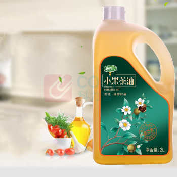 润心 有机小果山茶油 低温冷榨油茶籽油 2L装