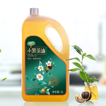 润心 有机小果山茶油 低温冷榨油茶籽油 2L装