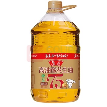 鲁花 高油酸花生油 6.09L 1桶装