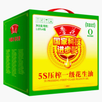鲁花 花生油 1.8L*4