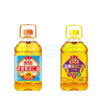 鲁花 厨中香浓香葵花仁油 5L 