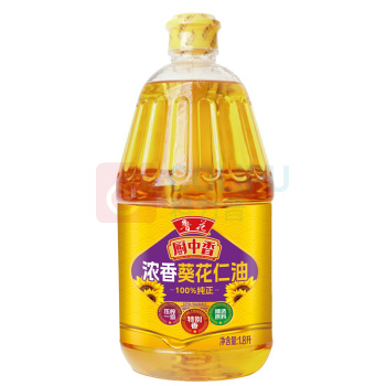 鲁花 厨中香浓香葵花仁油 1.8L