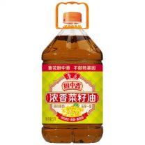 鲁花 厨中香浓香菜籽油 5L