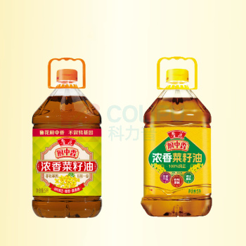 鲁花 厨中香浓香菜籽油 5L