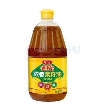 鲁花 厨中香浓香菜籽油 1.8L
