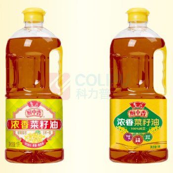 鲁花 厨中香浓香菜籽油 1L