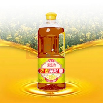鲁花 厨中香浓香菜籽油 1L