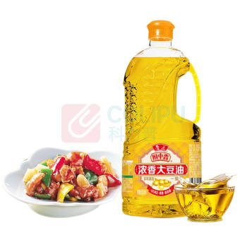 鲁花 厨中香浓香大豆油 900ml